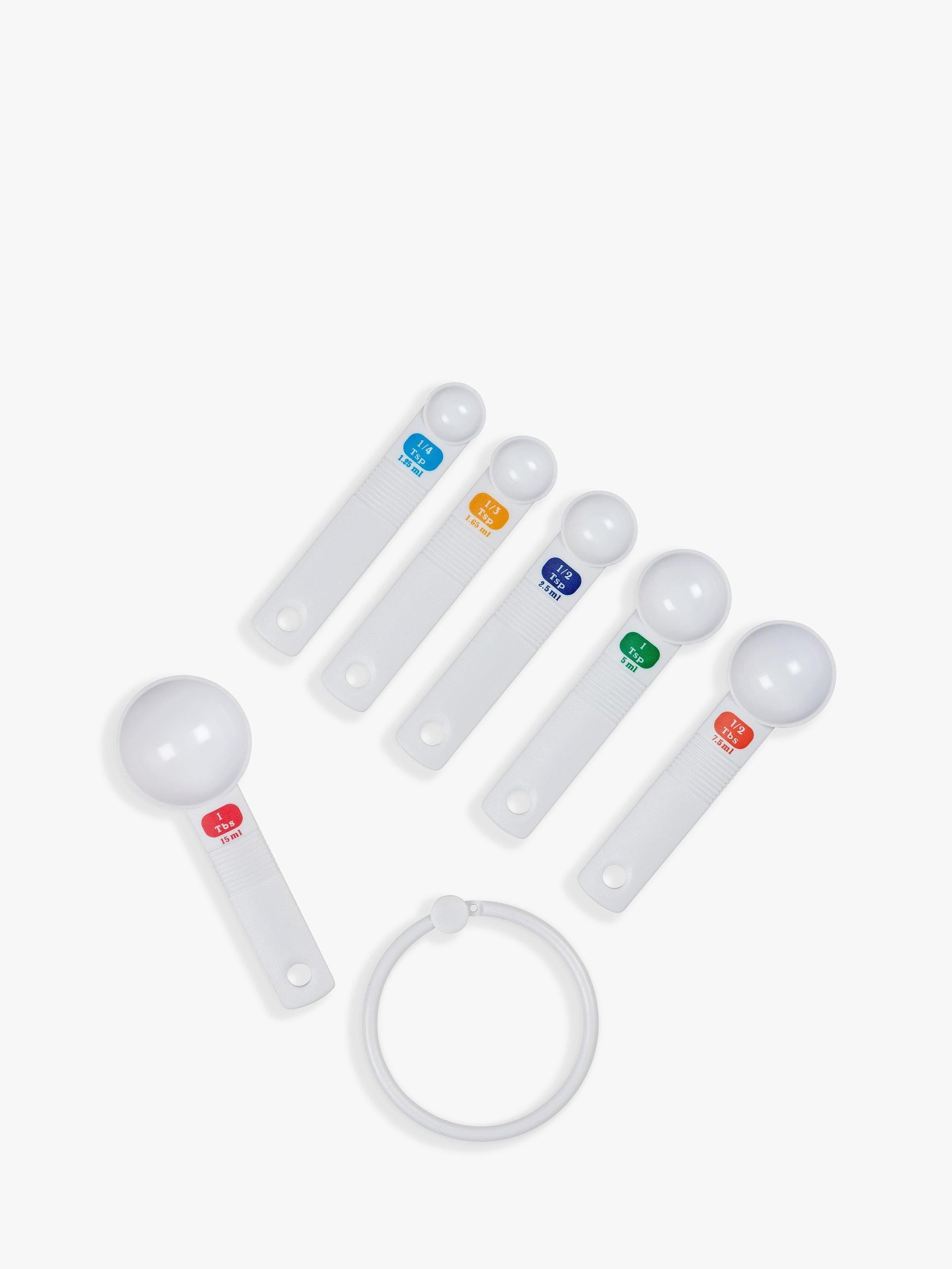 Tala measuring spoons set of 6 with metric and imperial measurements (British brand)