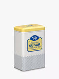 Tala caster sugar storage tin yellow cream - British product