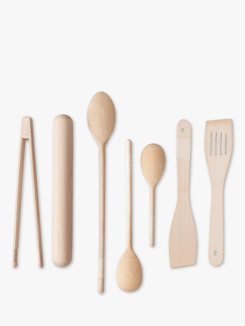 Tala FSC-certified beech wood cooking spoon 30.5cm (British brand)