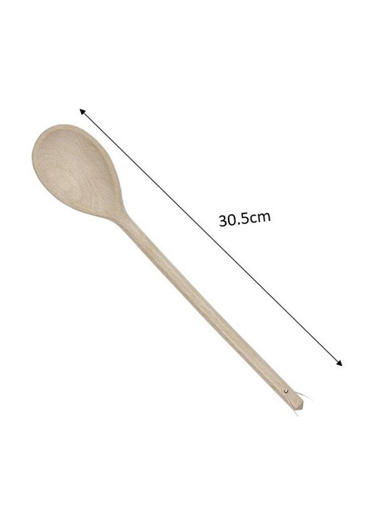 Tala FSC-certified beech wood cooking spoon 30.5cm (British brand)
