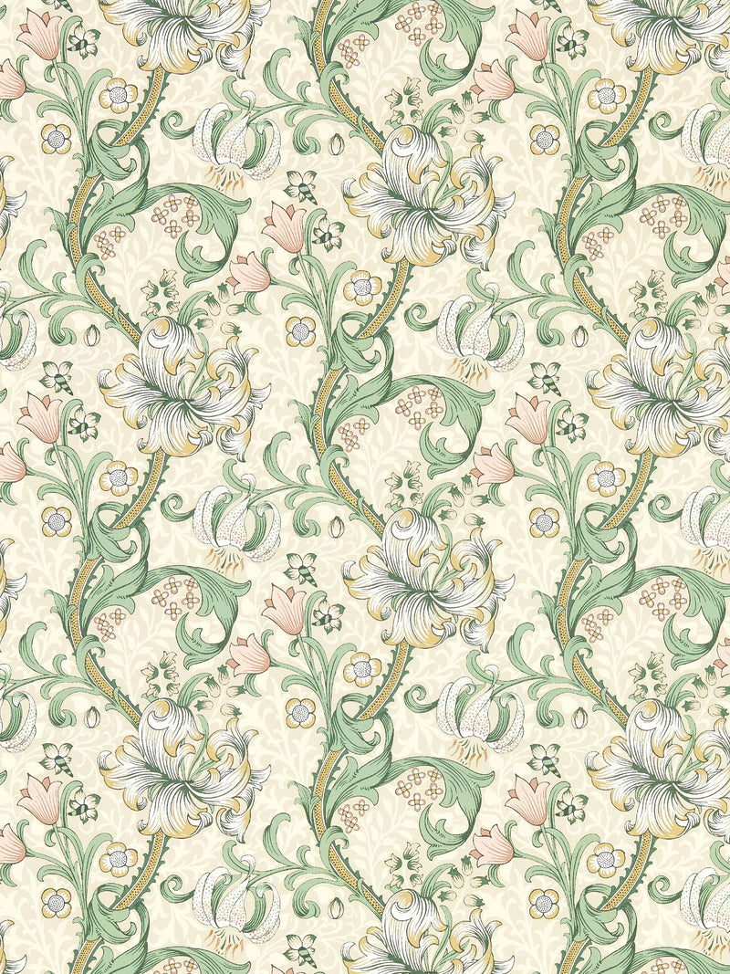 Clarke & Clarke Golden Lily Tapete – britisches Produkt