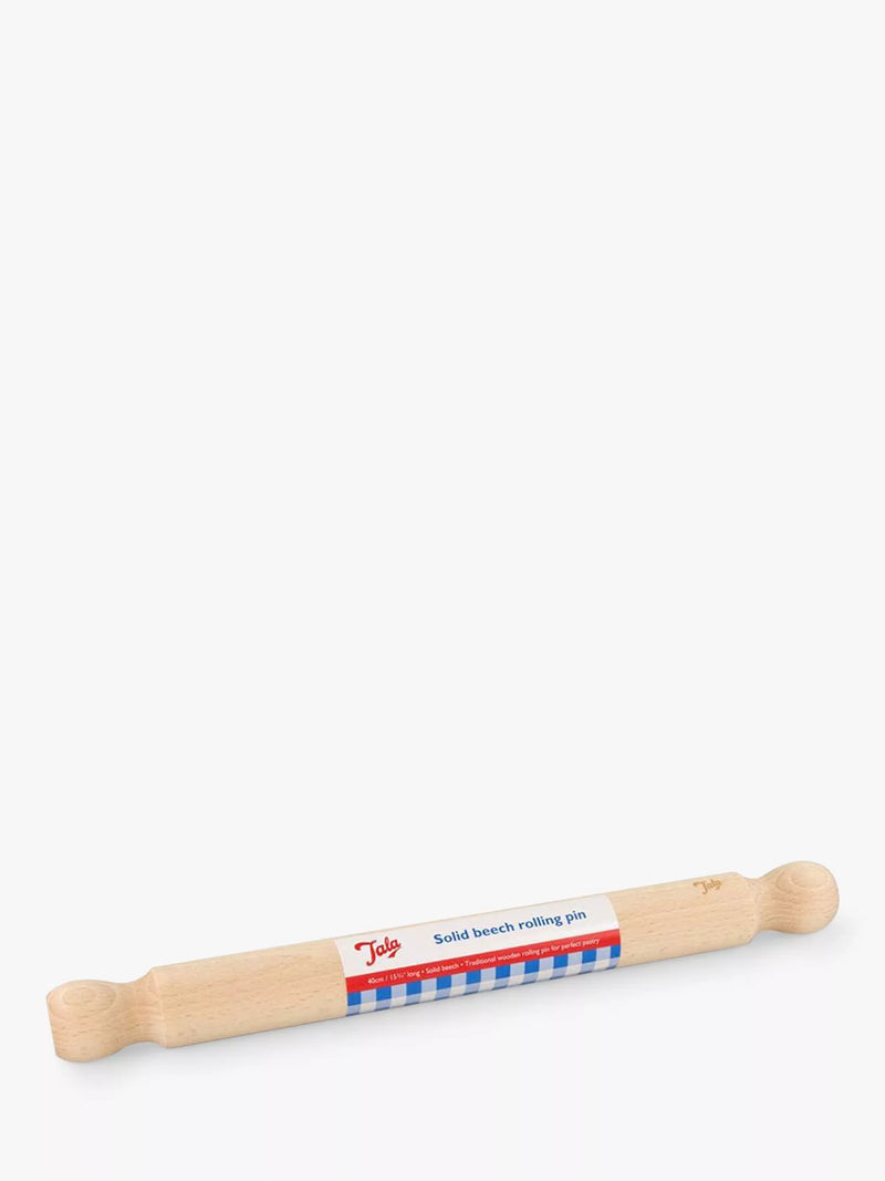 Tala beech wood rolling pin 40cm, imported from the UK
