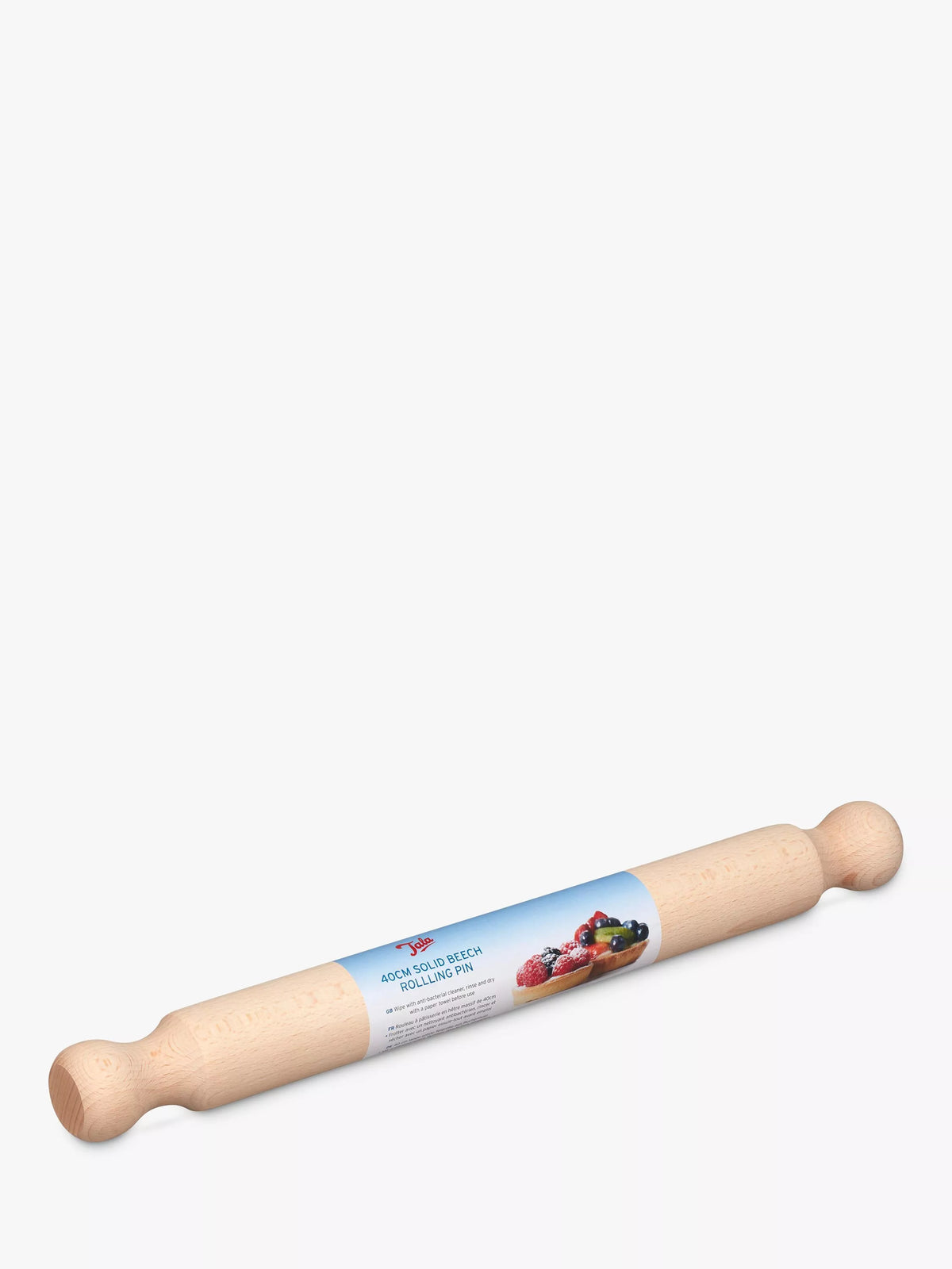 Tala beech wood rolling pin 40cm, imported from the UK