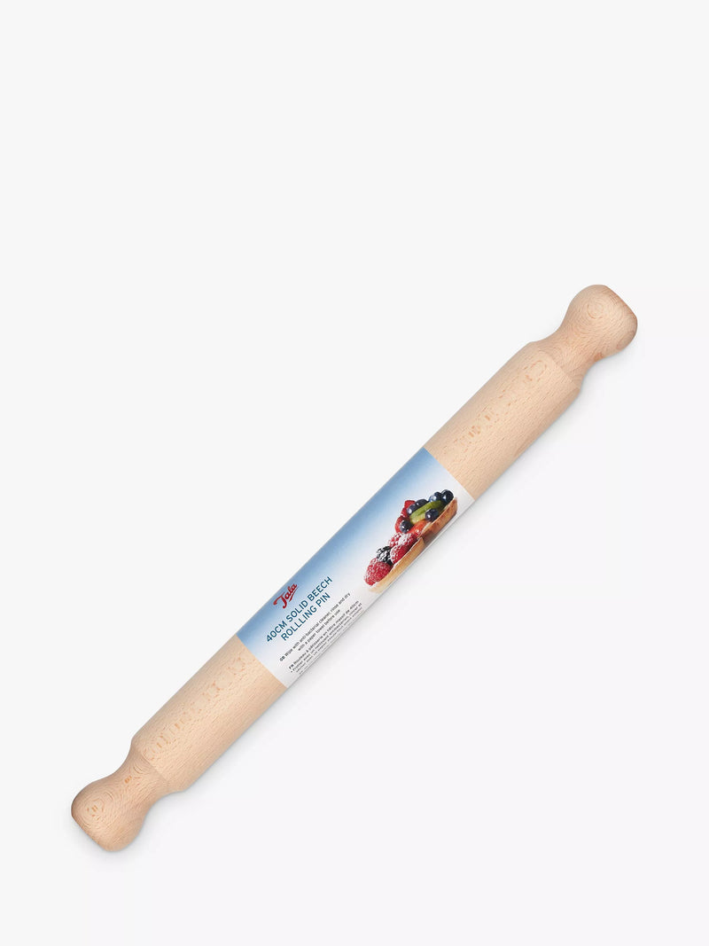 Tala beech wood rolling pin 40cm, imported from the UK