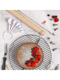 Tala beech wood rolling pin 40cm, imported from the UK