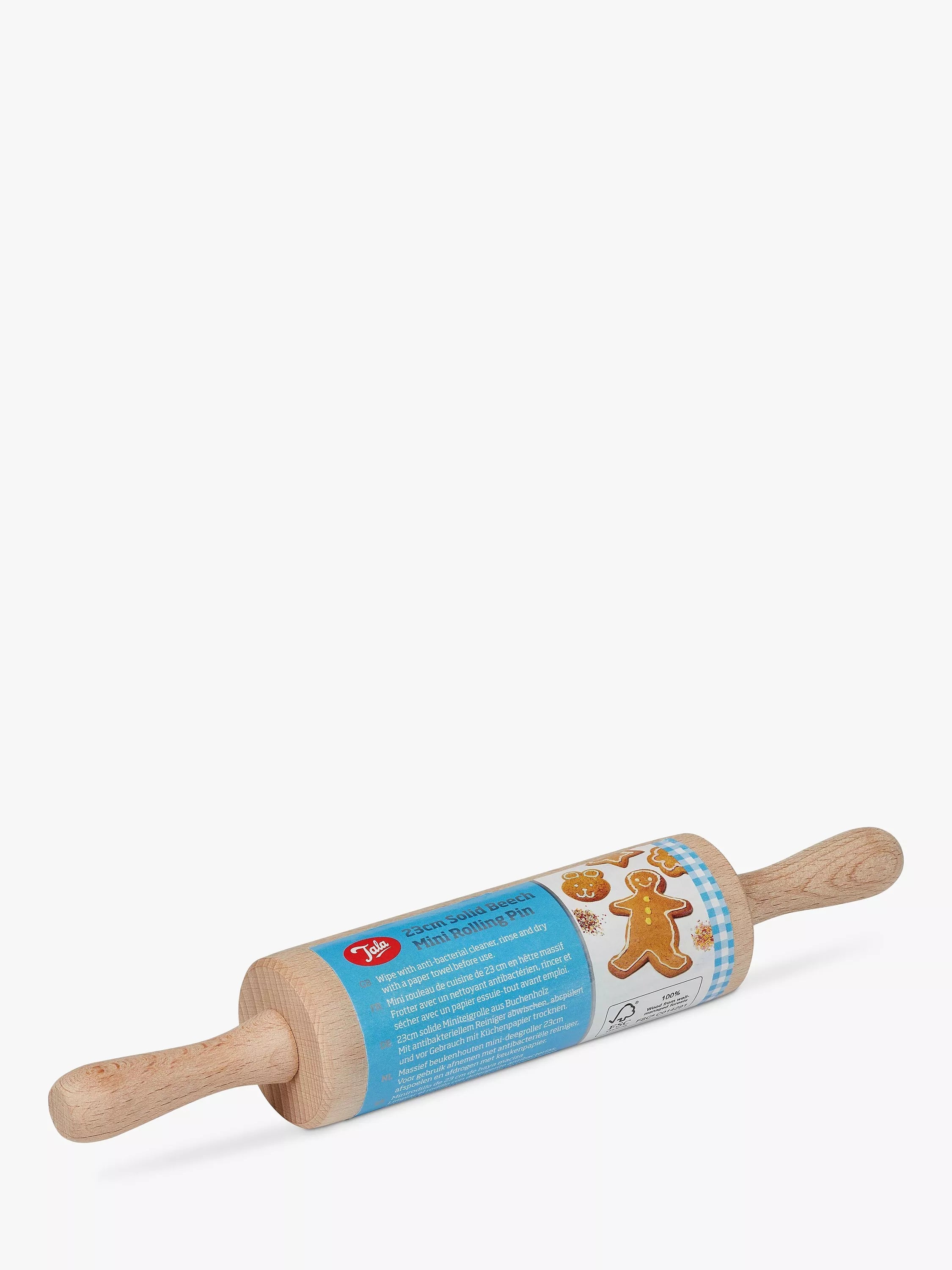 Tala rolling pin revolving handles FSC-certified beech wood, UK version