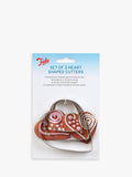 Tala heart cookie cutters set of 3 - British product