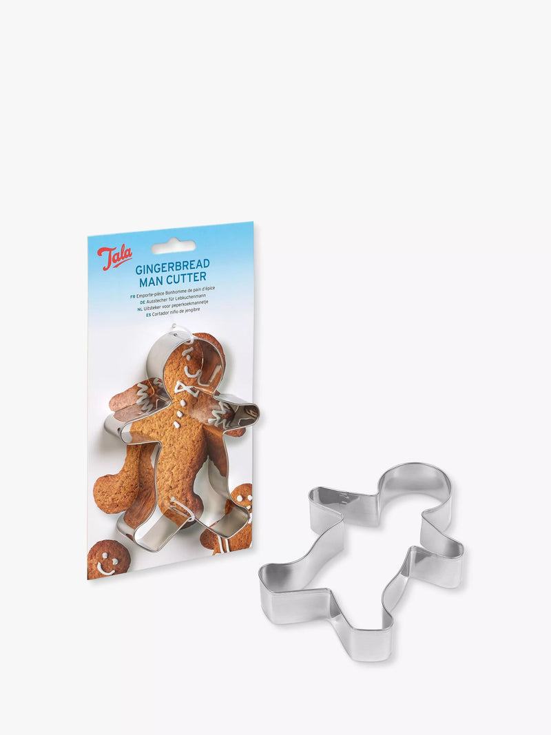Tala gingerbread man stainless steel cookie cutter - British product