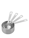 Tala stainless steel measuring cups, set of four with metric and imperial measurements (British brand)