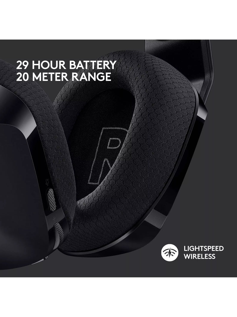 Logitech G733 Lightspeed Wireless Gaming Headset, Graphite