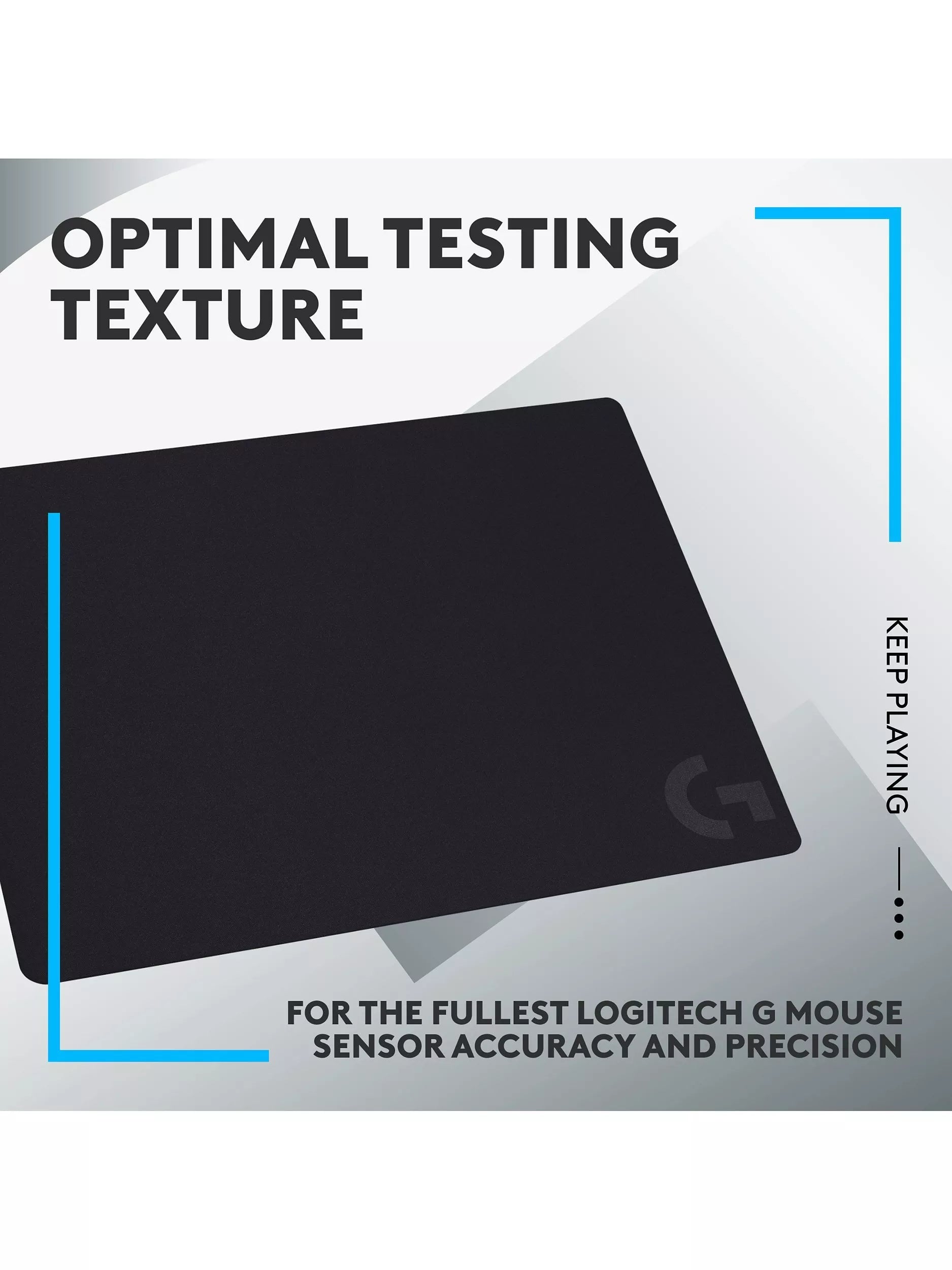 Logitech G240 graphite gaming mouse pad - British product