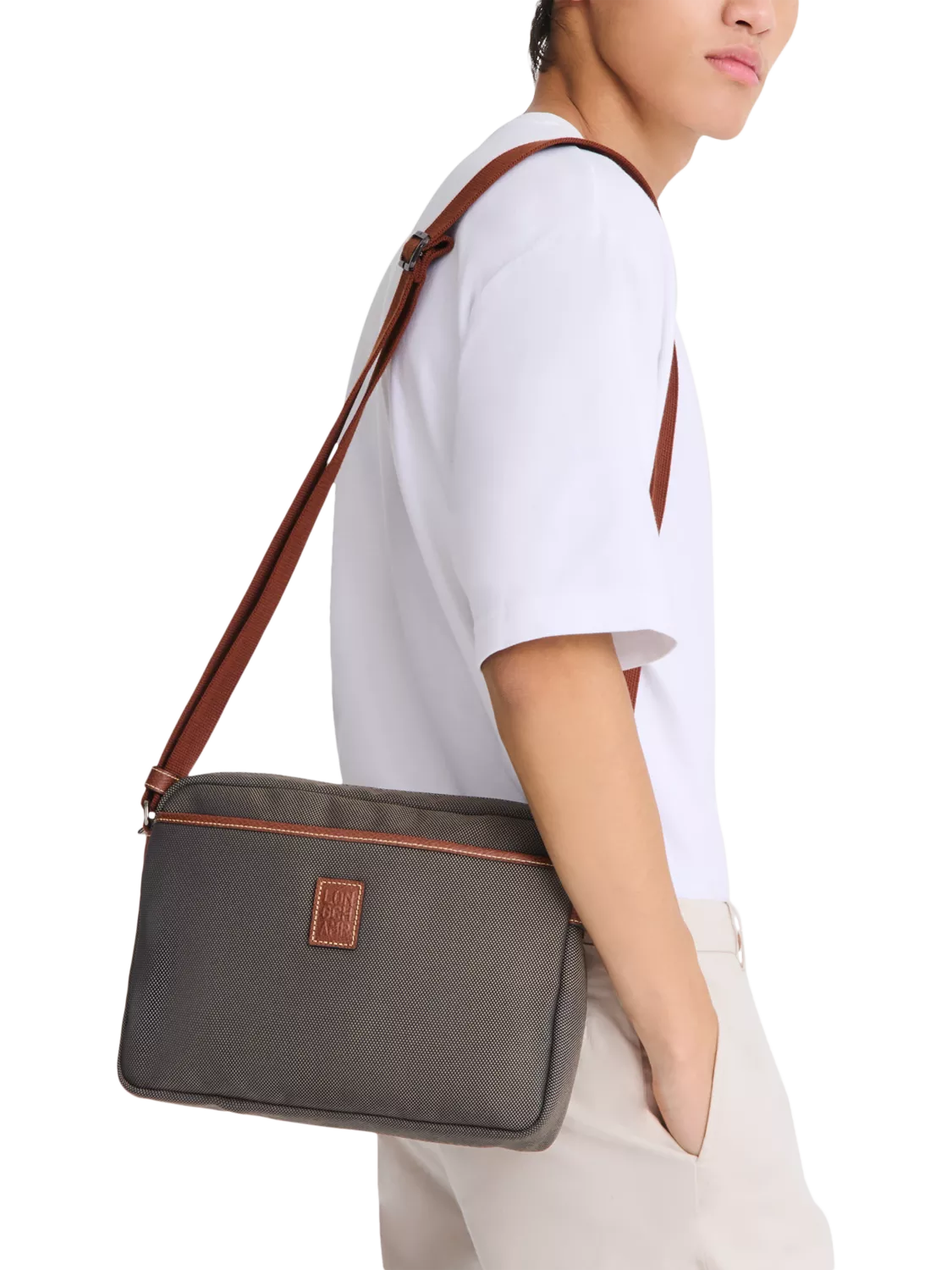 Longchamp Boxford camera bag plain design, UK version