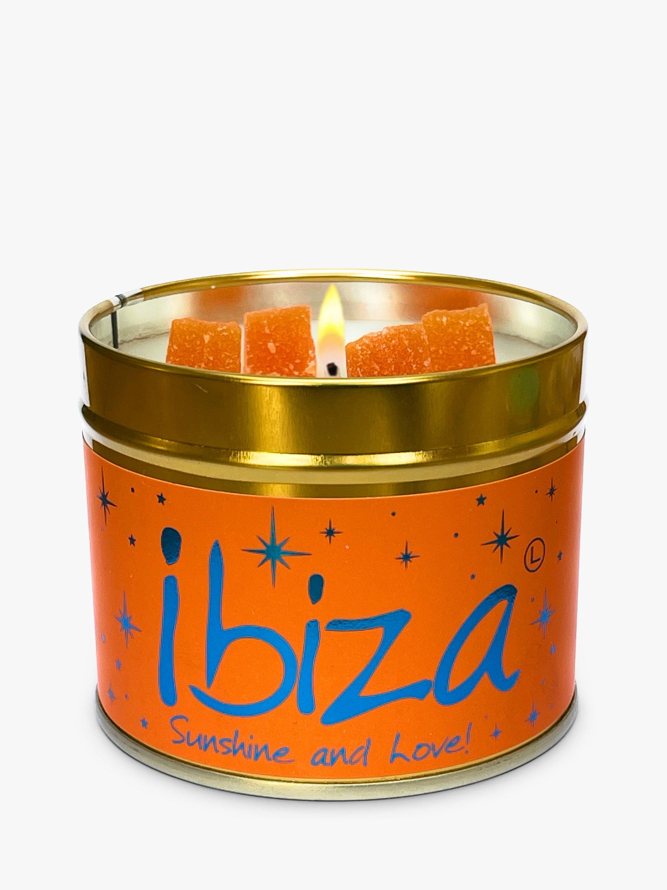 Lily-flame Ibiza scented candle 230g, UK version