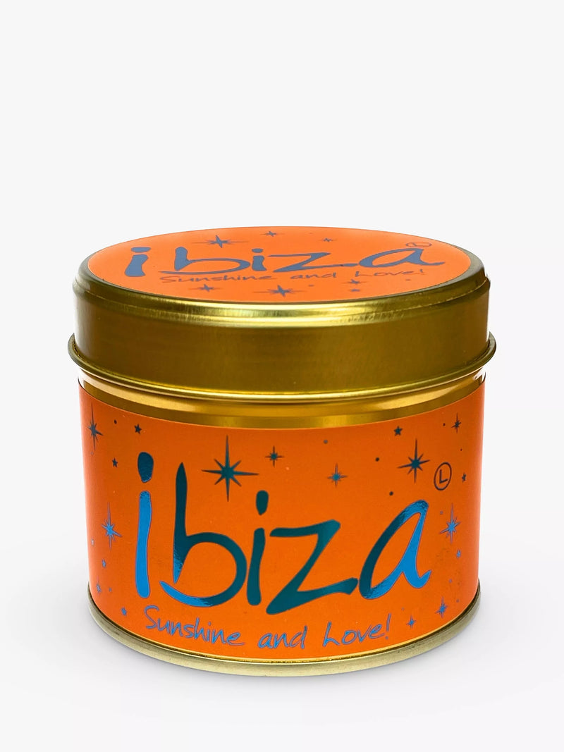 Lily-flame Ibiza scented candle 230g, UK version