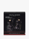 Cole & Mason chocolate beech wood salt and pepper mill gift set (British brand)