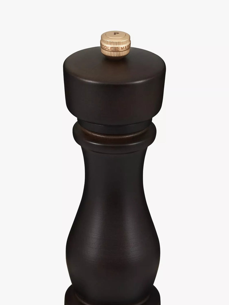 Cole & Mason beech wood pepper mill 22cm, UK version