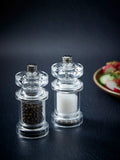 Cole & Mason acrylic salt pepper mill set, imported from the UK