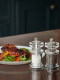 Cole & Mason acrylic salt pepper mill set, imported from the UK
