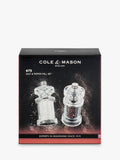 Cole & Mason acrylic salt pepper mill set, imported from the UK