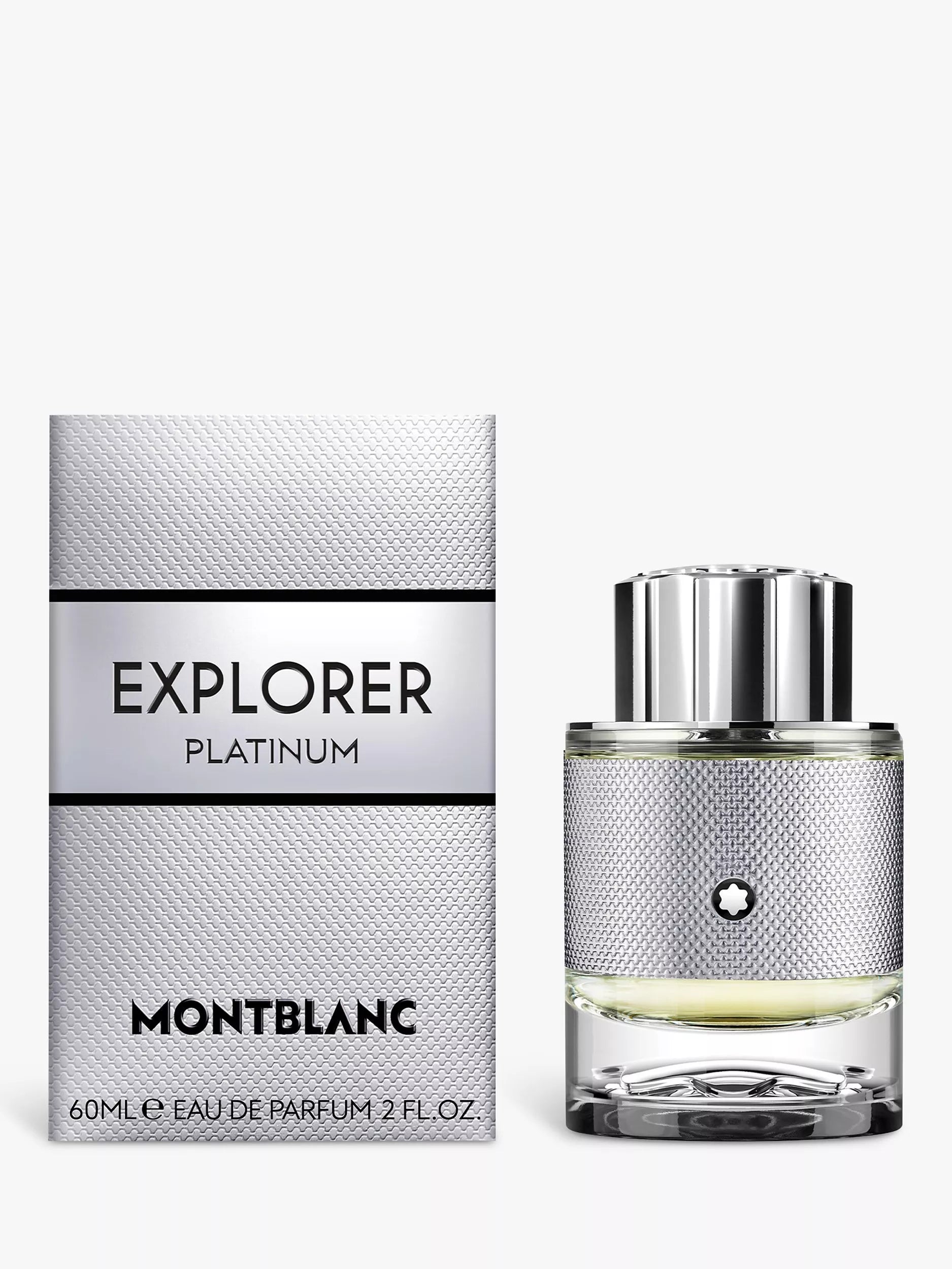 Montblanc Explorer Platinum Eau de Parfum, imported from the UK