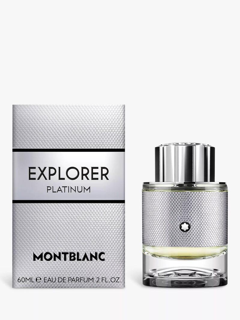 Montblanc Explorer Platinum Eau de Parfum, imported from the UK