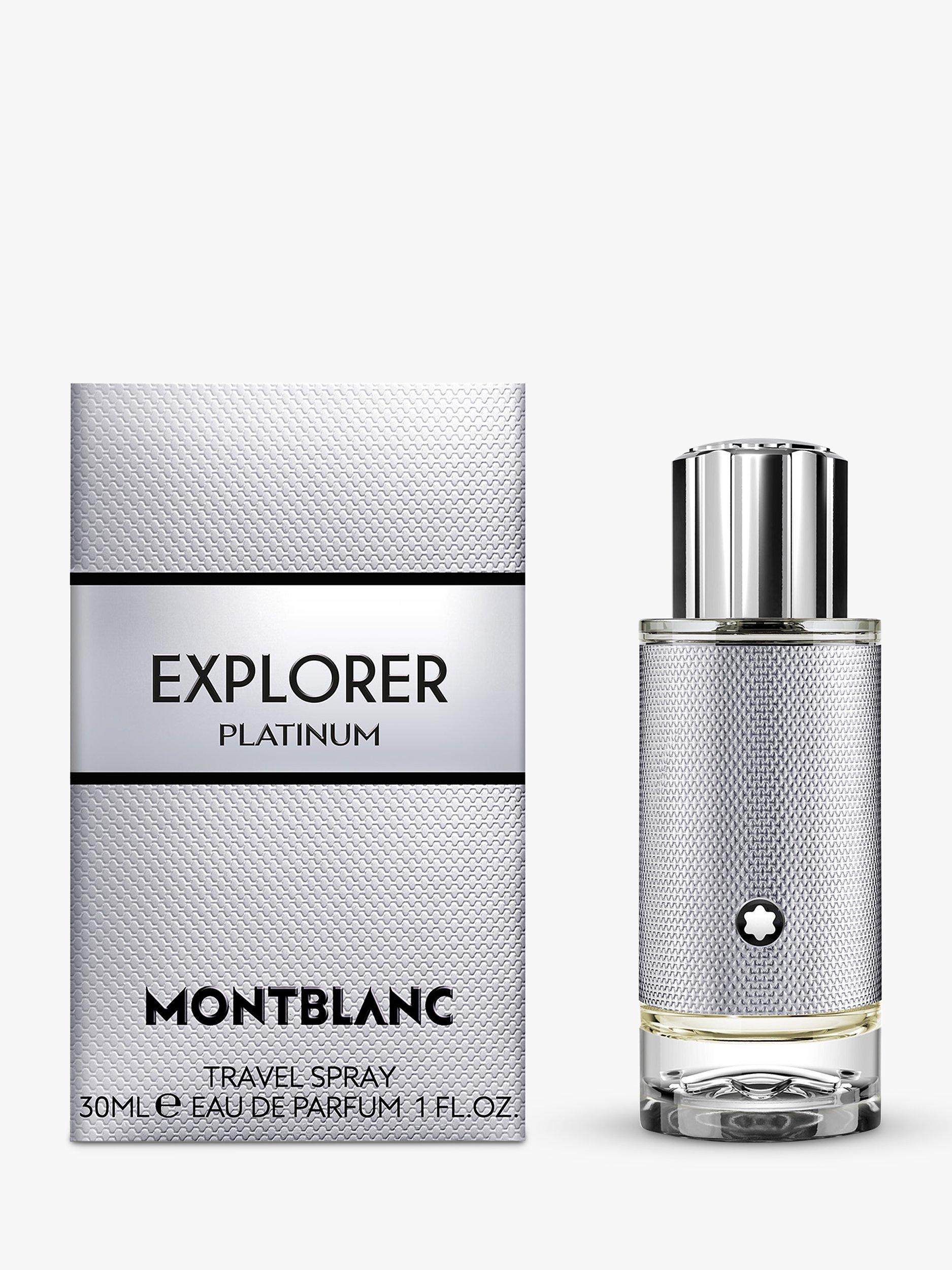 Montblanc Explorer Platinum Eau de Parfum, imported from the UK