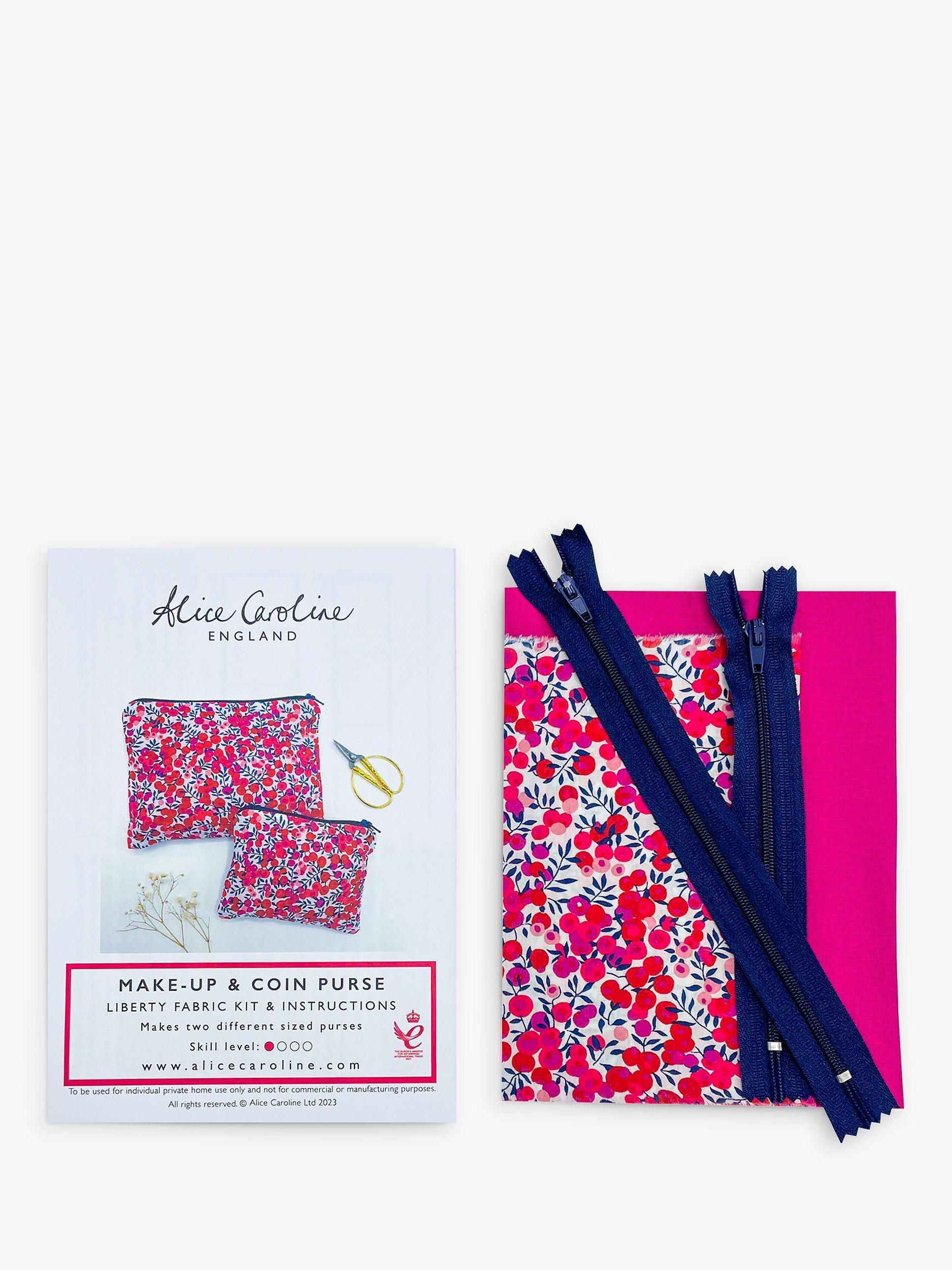 Alice Caroline Liberty Tana Lawn make up coin purse kit (British brand)