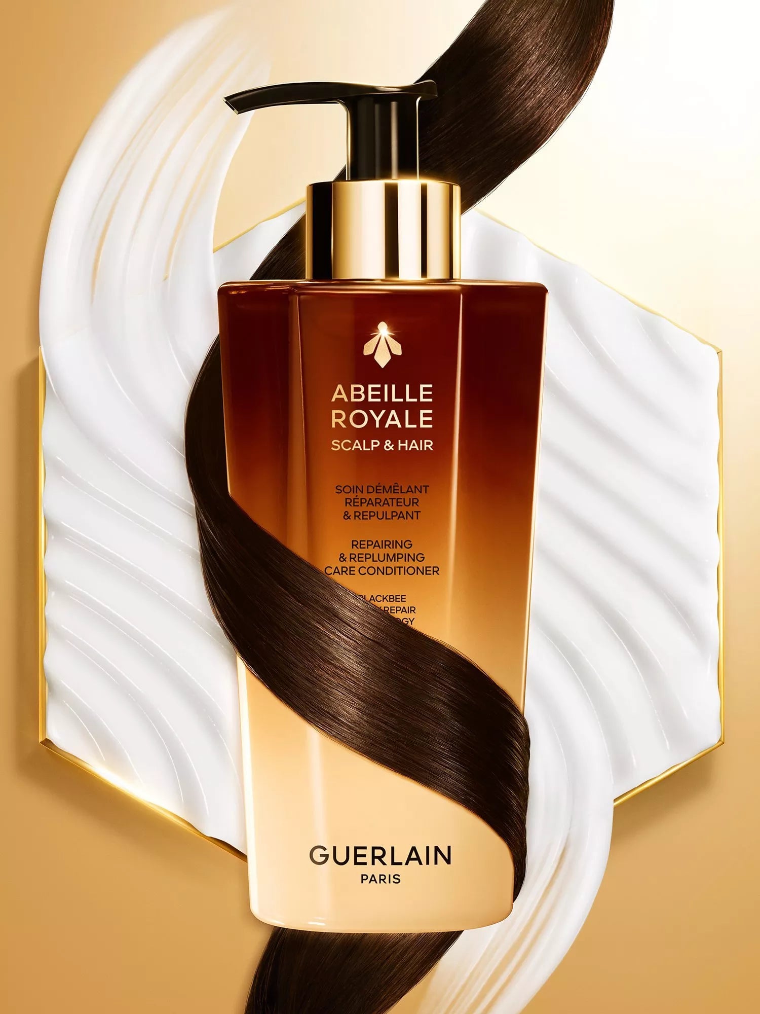Guerlain Abeille Royale Scalp and Hair Repairing Replumping Conditioner 290ml, UK version