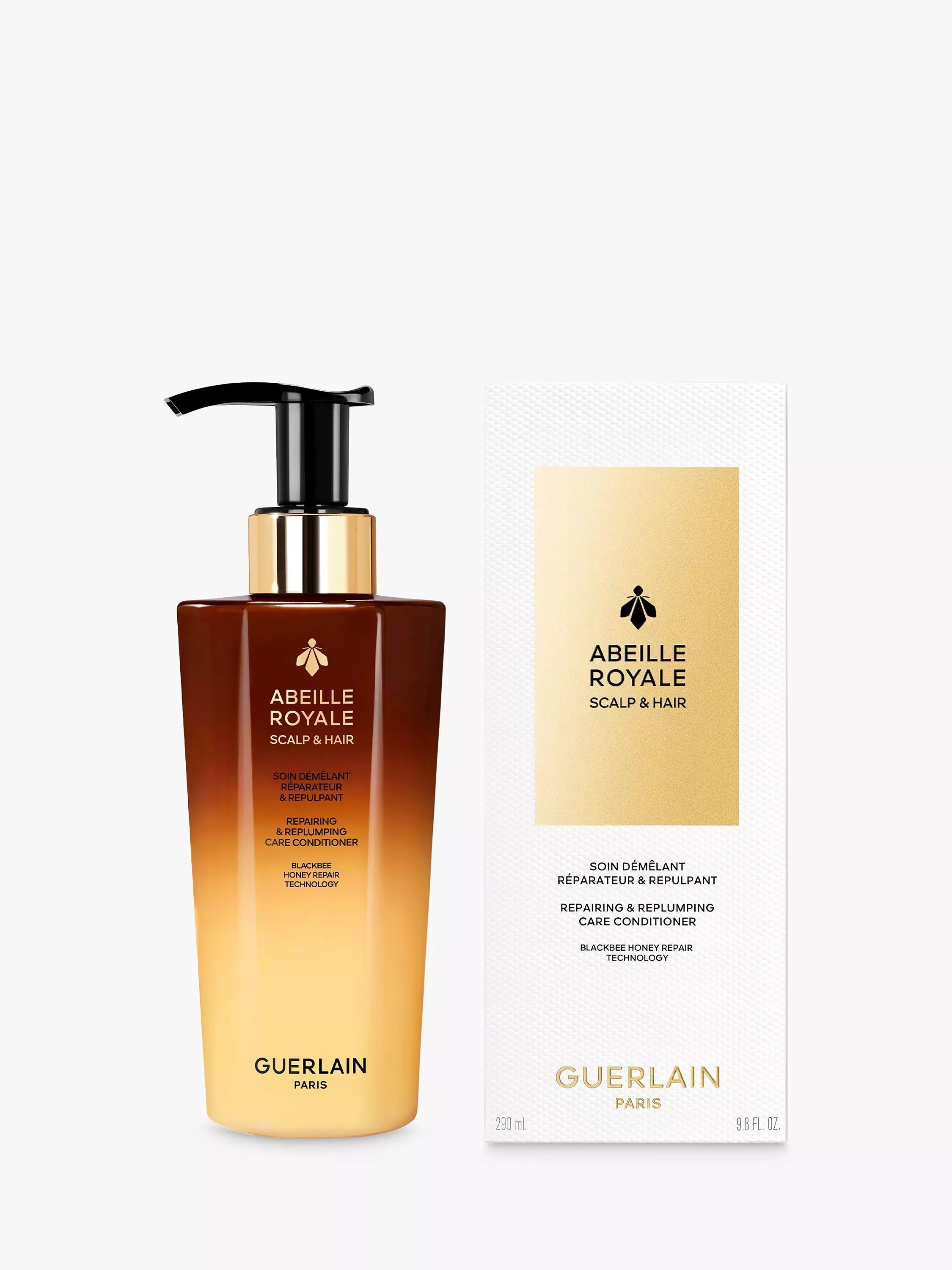 Guerlain Abeille Royale Scalp and Hair Repairing Replumping Conditioner 290ml, UK version