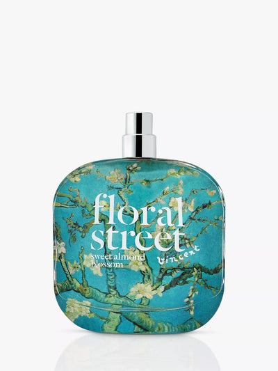 John Lewis Floral Street x Van Gogh Museum Sweet Almond Blossom Eau de Parfum 100ml- Buy online at McGrocer