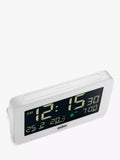 Braun BC10 digital alarm clock white imported from the UK