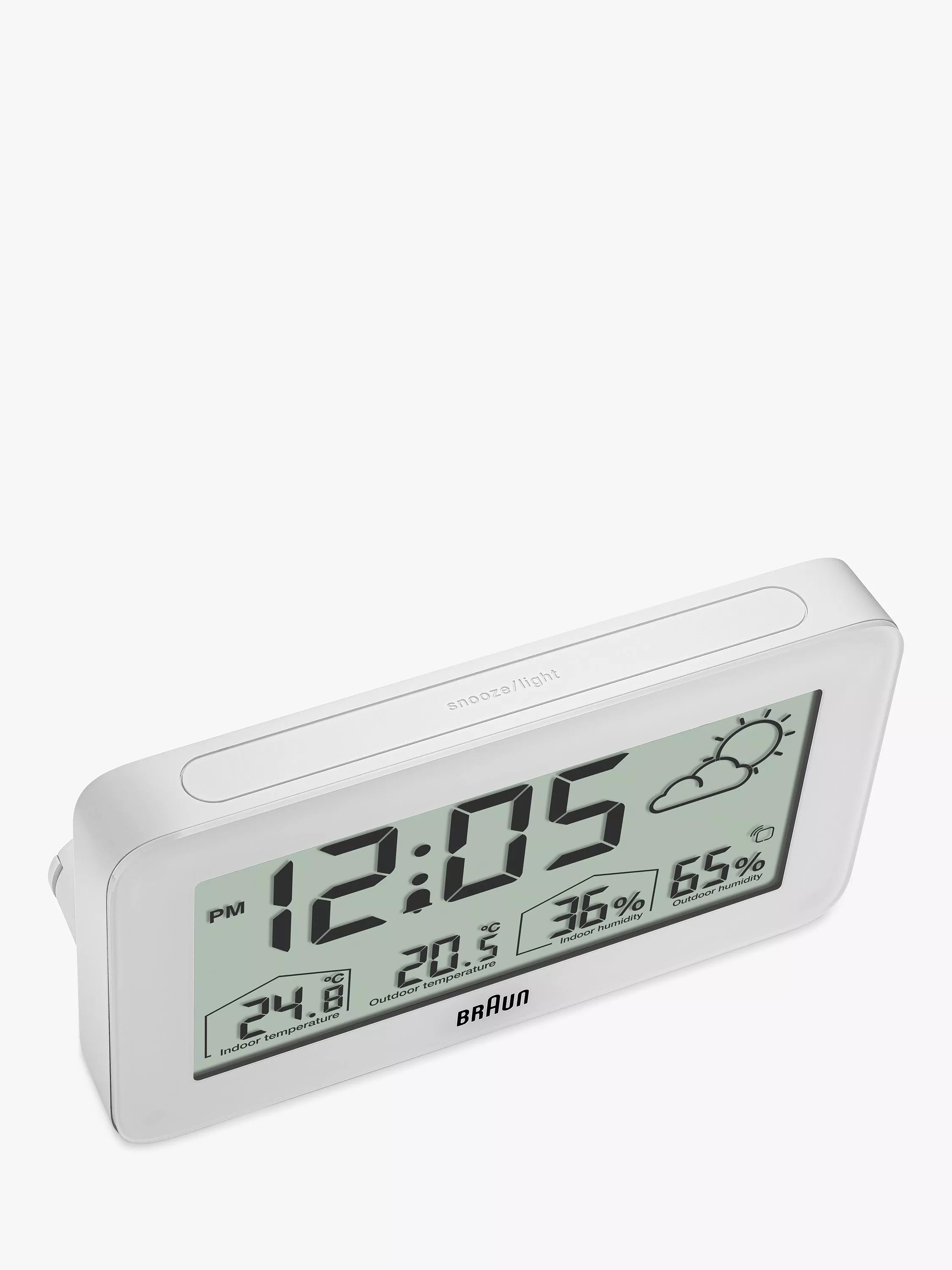 Braun BC13 digital weather station clock, UK version