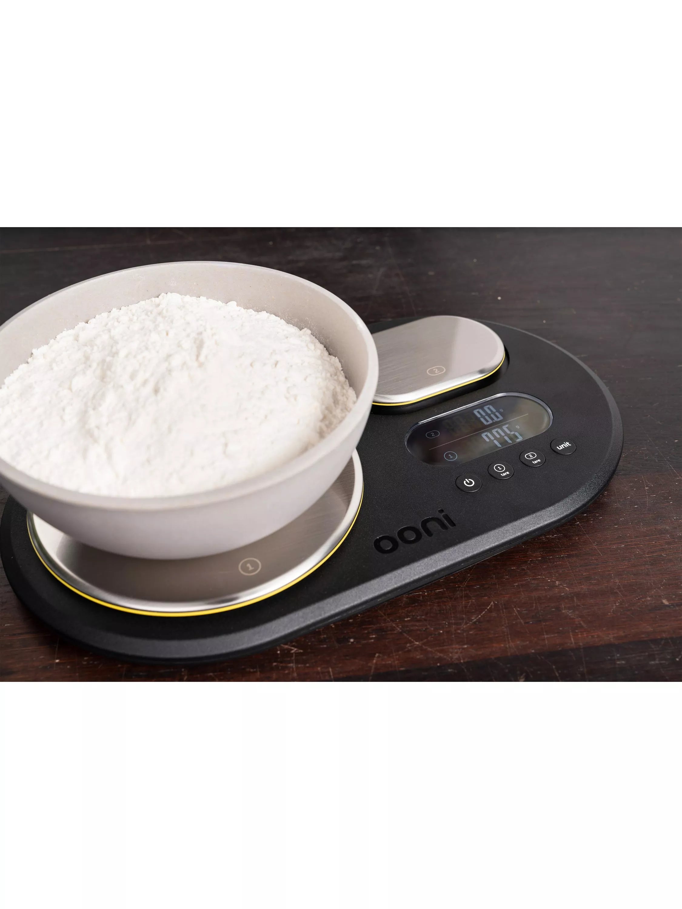Ooni dual platform digital kitchen scales 10kg, UK version