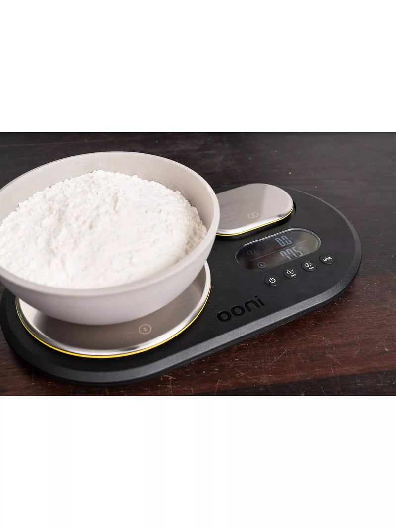Ooni dual platform digital kitchen scales 10kg, UK version