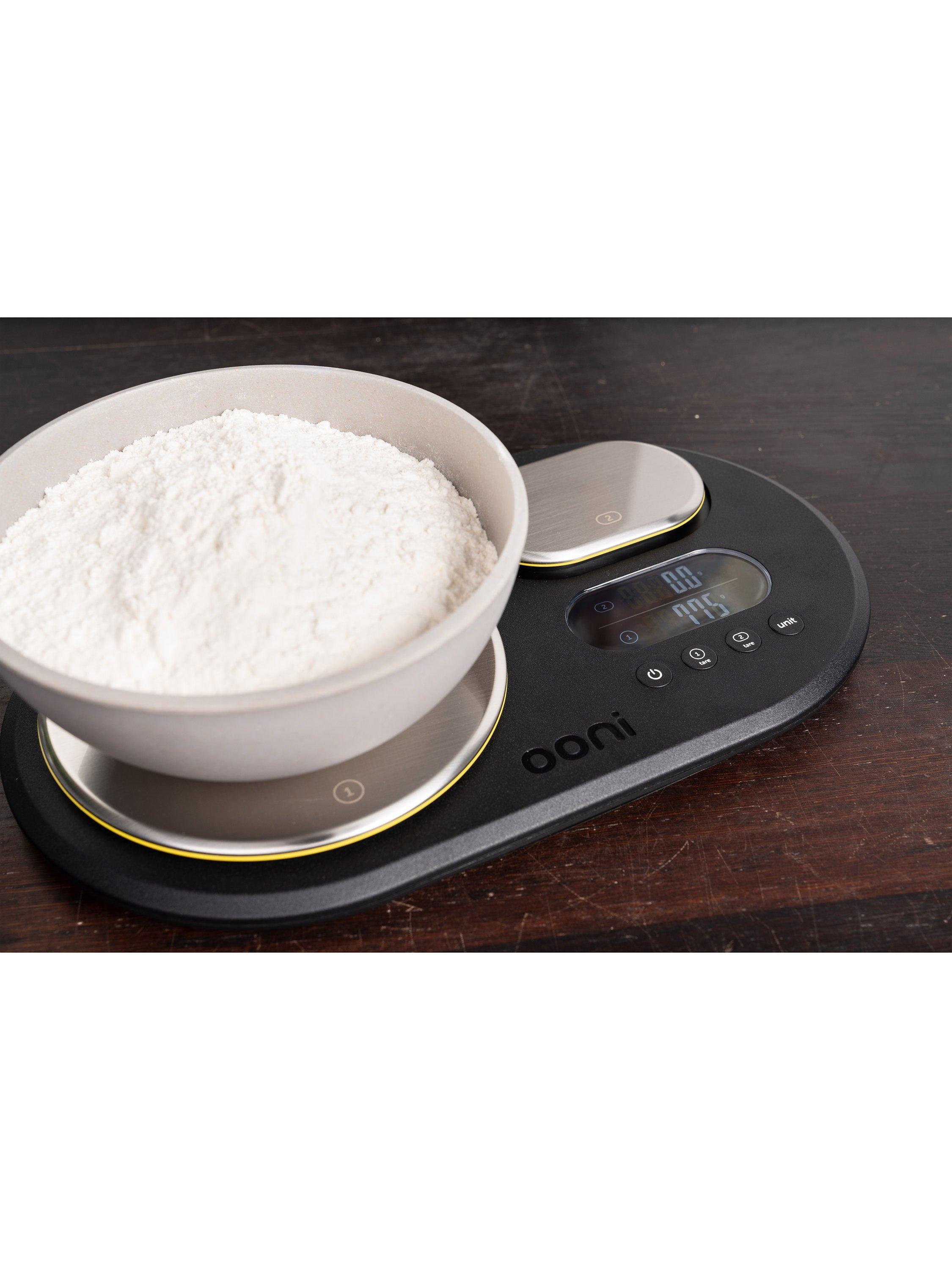 Ooni dual platform digital kitchen scales 10kg, UK version