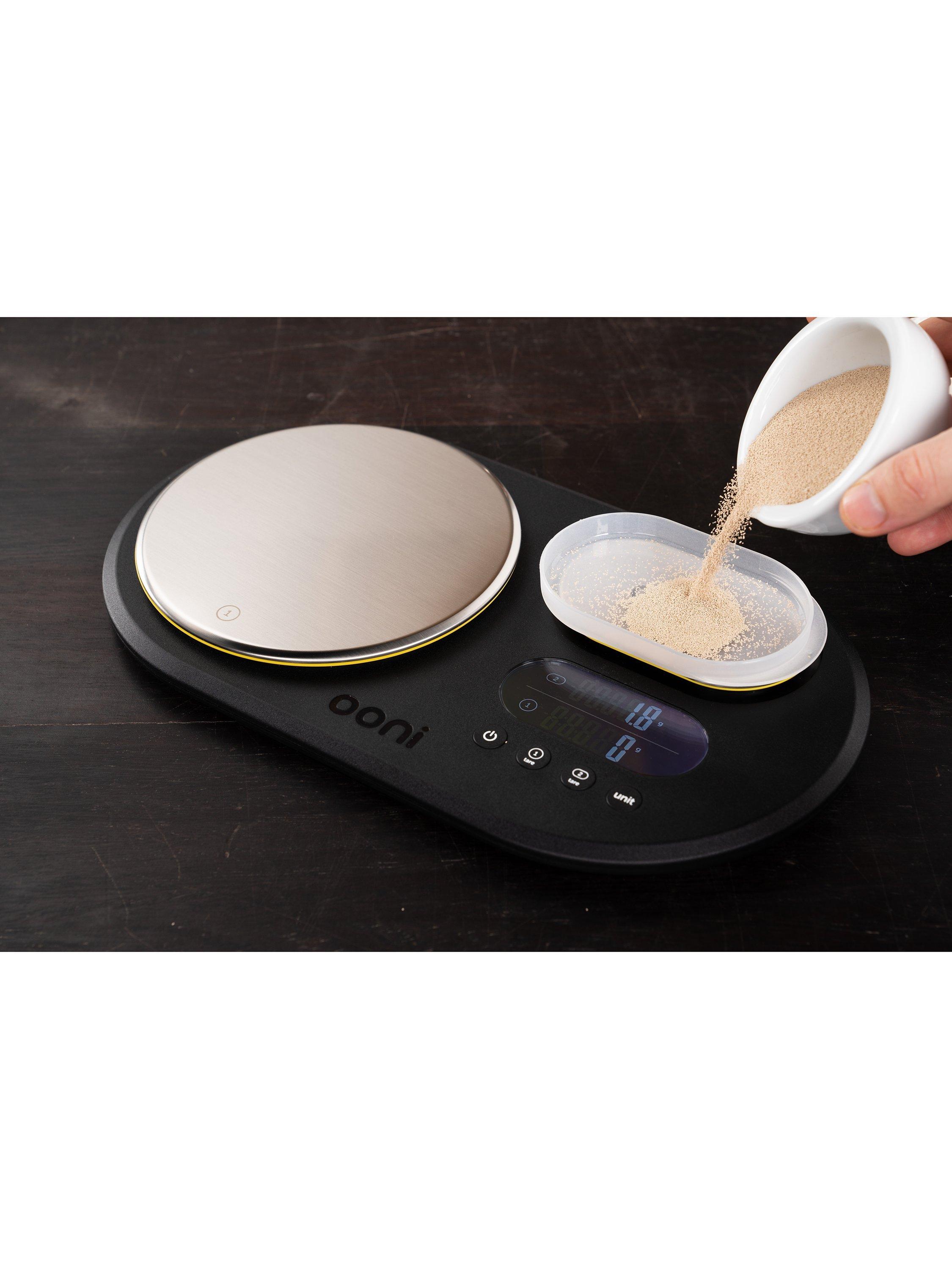 Ooni dual platform digital kitchen scales 10kg, UK version