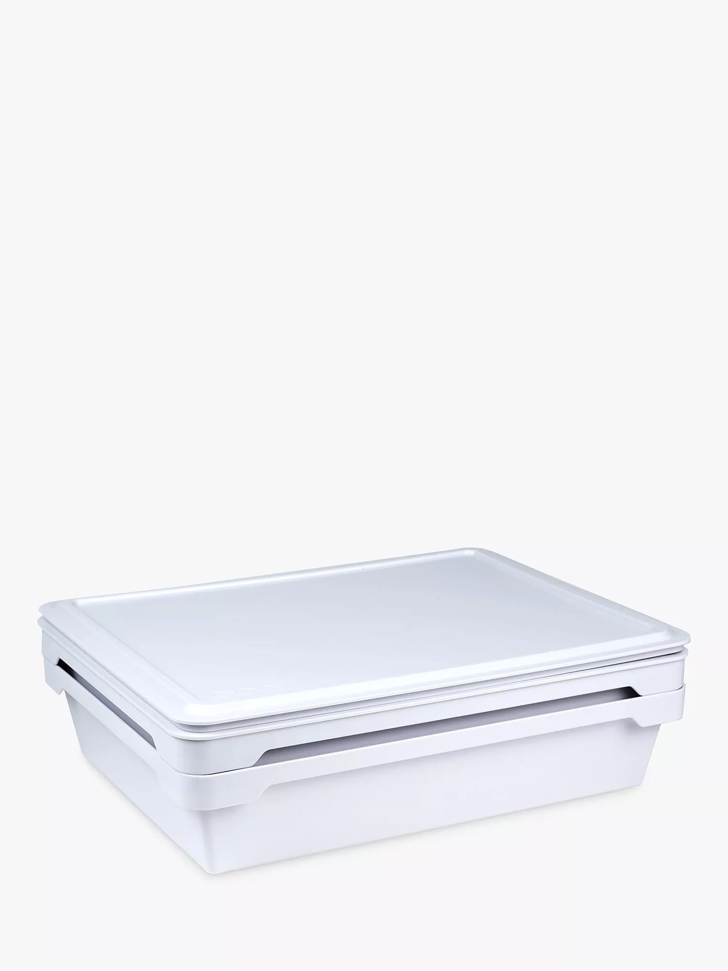 Ooni pizza dough proving boxes set of 2 white, UK version