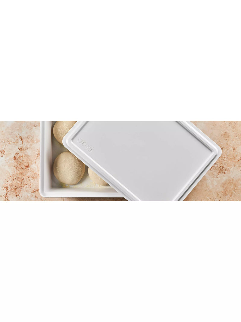 Ooni pizza dough proving boxes set of 2 white, UK version