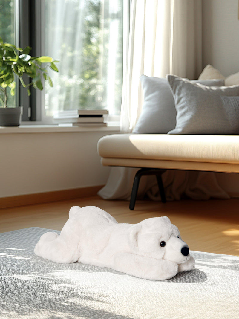 Aurora World Eirwen polar bear plush, imported from the UK