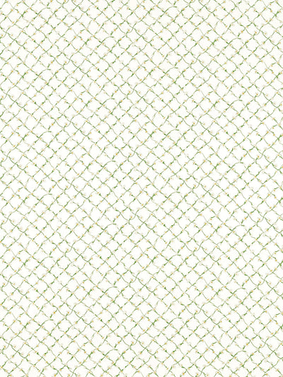 John Lewis Harlequin x Sophie Robinson Daisy Trellis Fabric Emerald/Pearl 140cm- Buy online at McGrocer