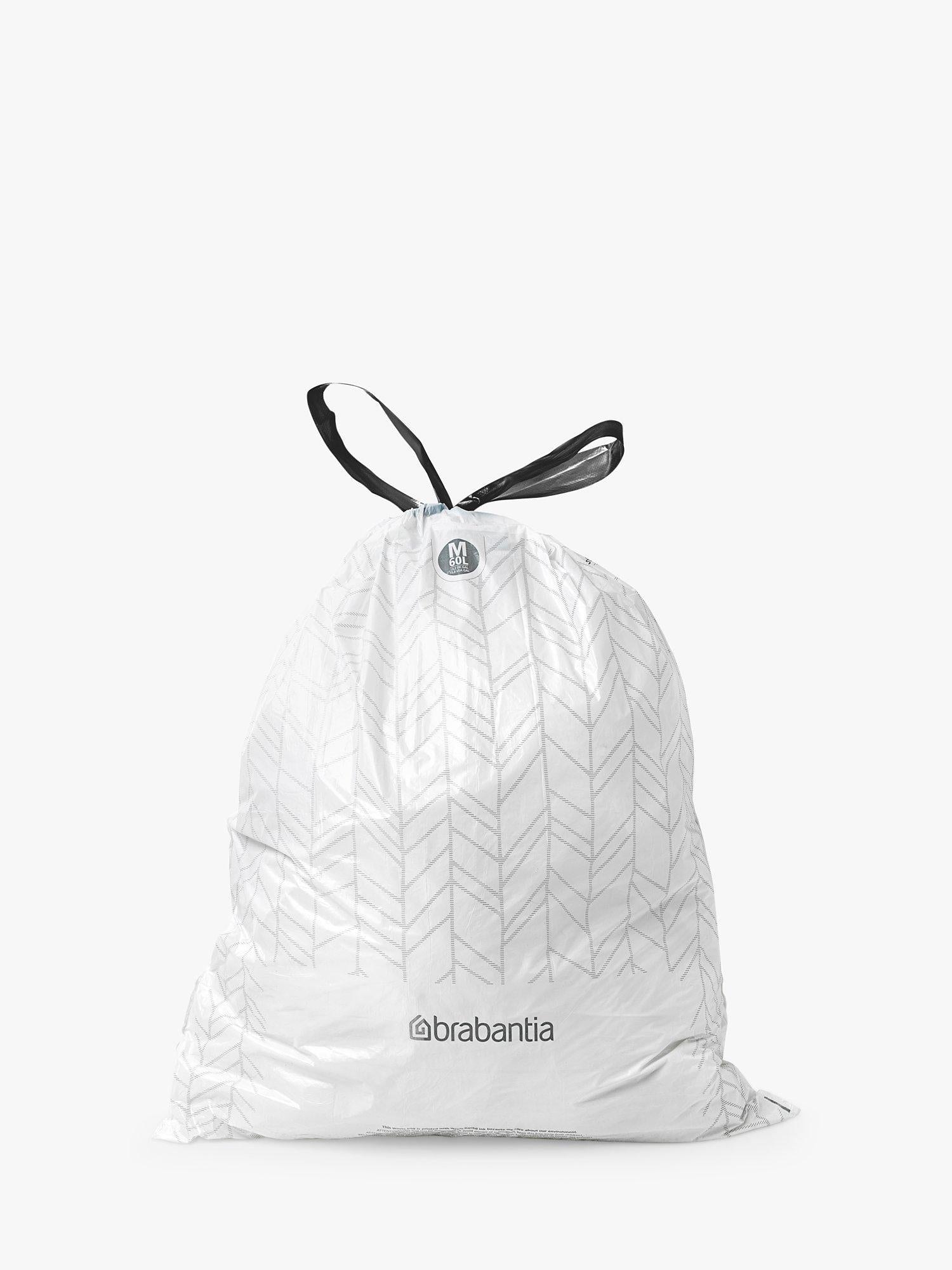 Brabantia PerfectFit bin bags Code M 60L pack of 40 - British product