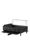 Simplehuman steel frame dish rack matte black - British product