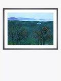 John Lewis framed print Orange Grove 60x80cm, imported from the UK