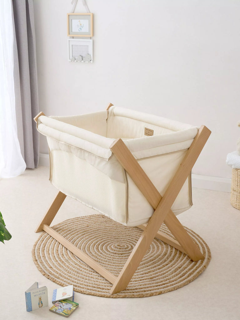 Clair De Lune GOTS Organic Folding Crib