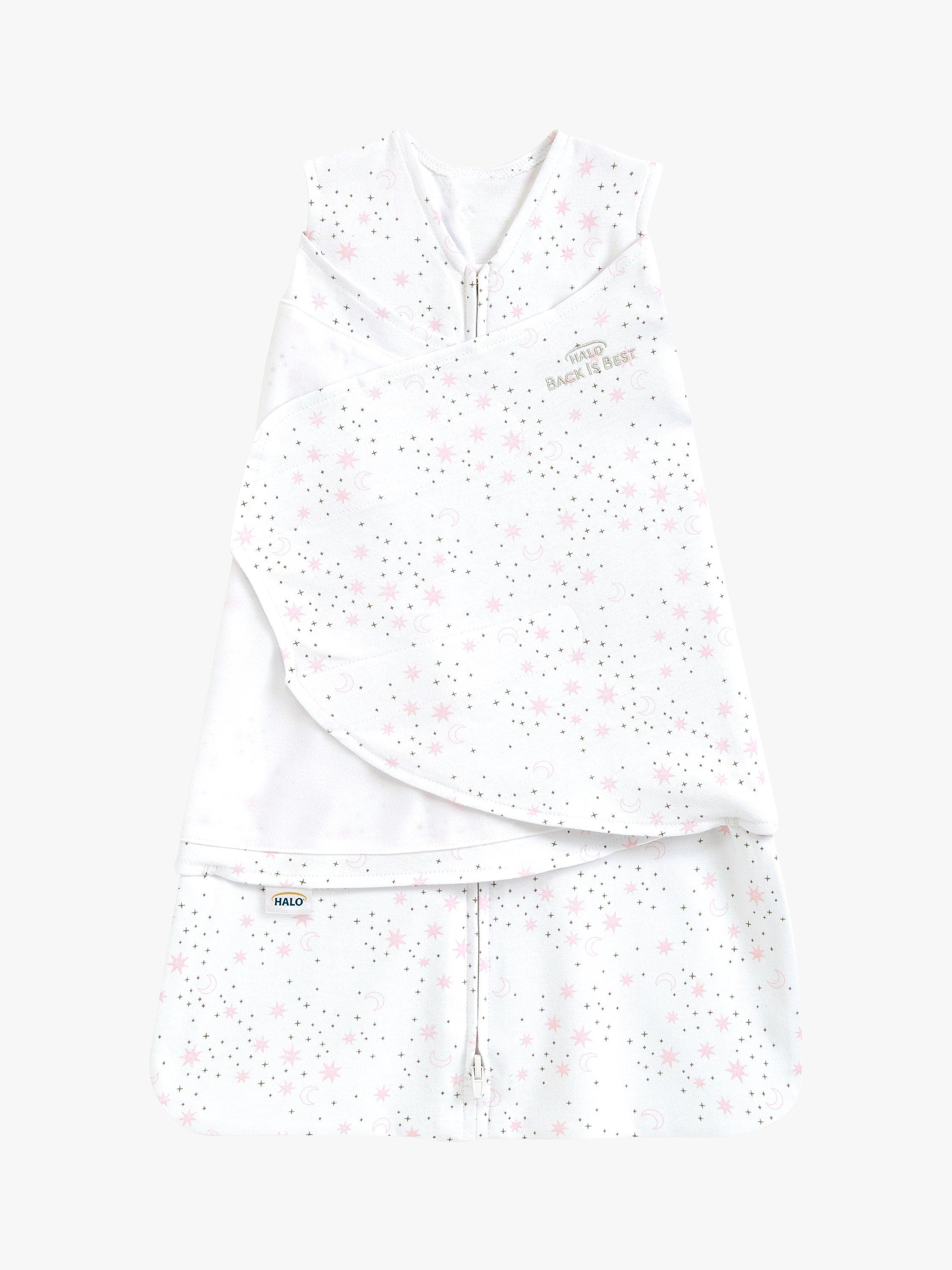 HALO SleepSack swaddle baby sleeping bag 1.5 Tog, imported from the UK