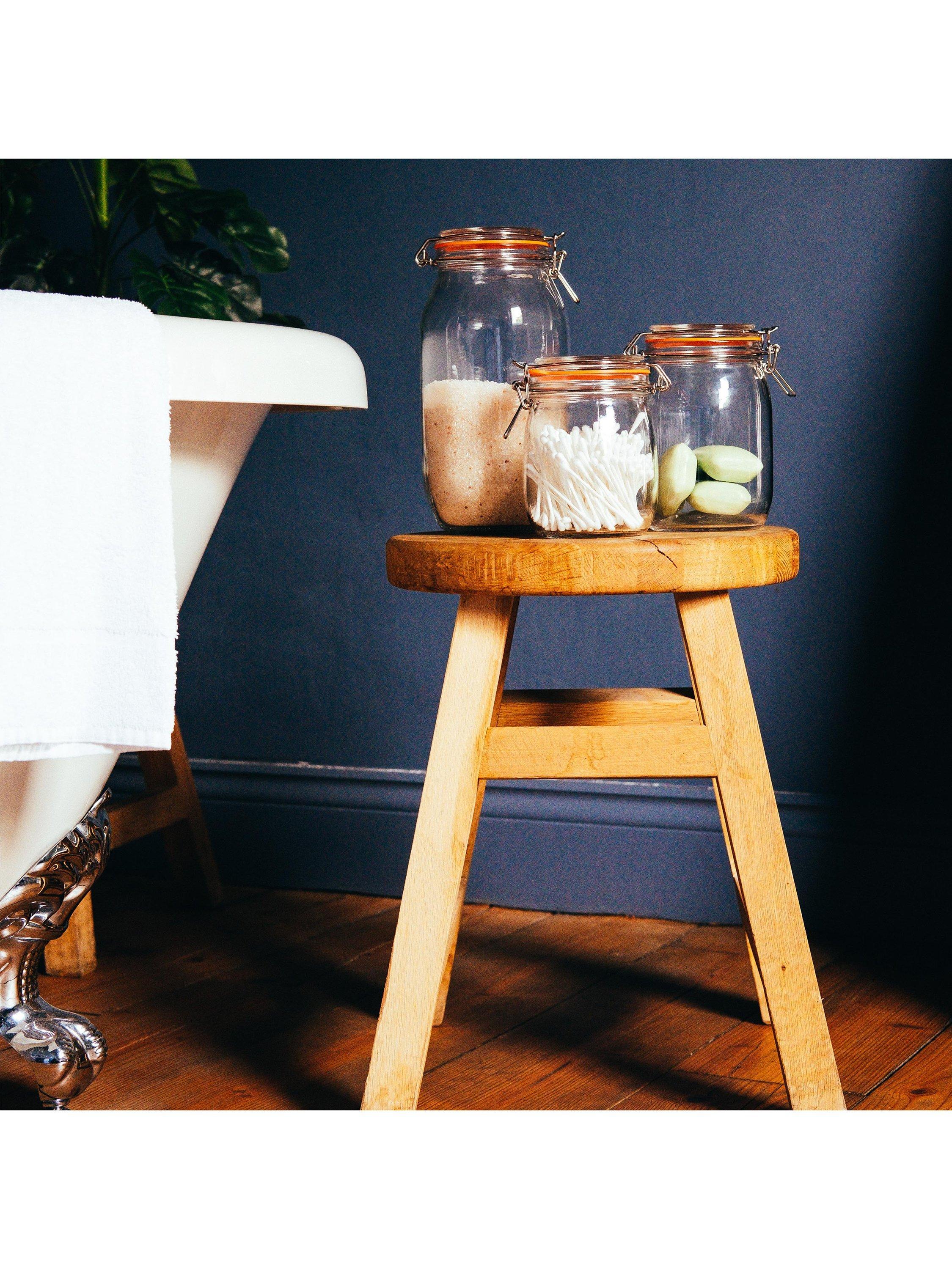Tala clip-top glass storage jar 750ml, UK version