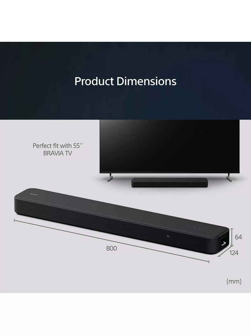 Sony HT-S2000 soundbar Dolby Atmos black (British brand)