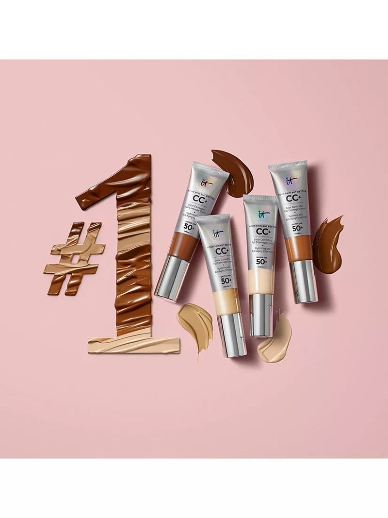 IT Cosmetics Your Skin But Better CC+ Cream with SPF 50, Neutral Deep