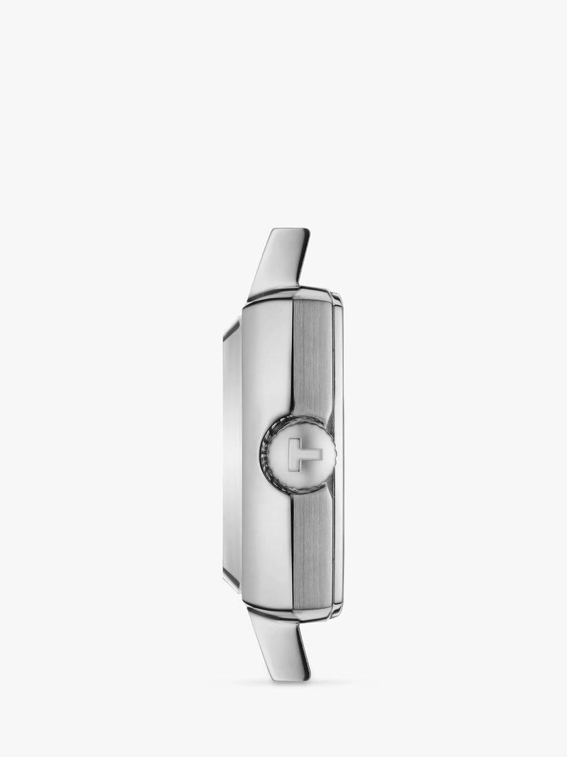Tissot Lovely Square silver watch, UK version