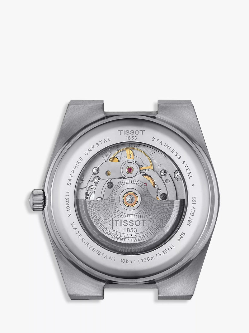 Tissot PRX Powermatic 80 automatic watch blue dial 40mm, UK version